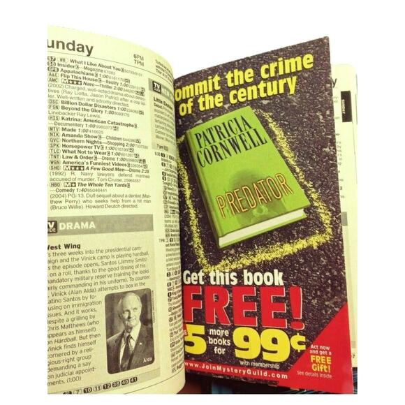 TV Guide Reba McEntire as Lucy Cover 2005 Last Issue Collectible Small Size VTG - Picture 7 of 9